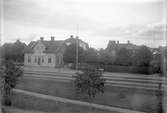 Station anlagd 1900. En och en halv vånings trähus