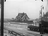 Stationen uppfördes 1899. 1946 grundlig renovering