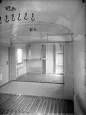 Statens Järnvägar, SJ AFo1 2108, interiör resgodsutrymme.