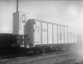 Bergslagernas Järnvägar, BJ H3 1021. Kylvagn med bromshytt