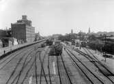 Bangården vid Malmö västra station.