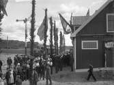 Invigning av LyJ-Lysekil Järnväg lok 7