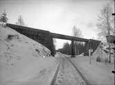 BJ viadukt över FLJ , ( Frövi - Ludvika Järnväg )
Kilometerstolpe,  77