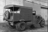 Traktorkaross Typ B
Dragbil för luftvärnspjäs tillverkad av Bofors