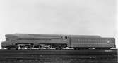 Pennsylvania Railroad, PRR T1 6110. En av två prototyper av lokklass T1 som tillverkades av Baldwin Locomotive Works 1942.