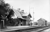 GHB, Göteborg - Hallandsbanan. Stationen vid Anneberg.