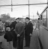 Sista tågens ankomst och avgång