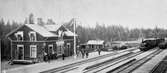 Järnvägsstationen i Brintbodarne.