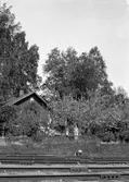 Banvaktstuga vid Degerfors bangård.