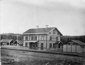 Järnvägsstationen i Duved, bygdes av SJ 1891.