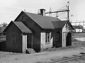 Banmästarstuga, uppförd 1877, riven 1939