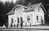 Forsaström järnvägsstation
Trafikplats anlagd 1879. En- och enhalvvånings putsat stationshus.
