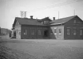 Järnvägsrestaurang vid Gnesta station.