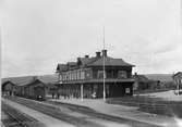 Gällivare järnvägsstation.