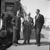 Invigning av elektrifieringen Varberg - Borås - Strömstad, Generaldirektör Erik Upmark,