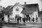 Lessebos Stationen togs i bruk1874.Ligger 34 km från Växjö och 8 km från Karlskrona.