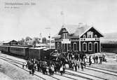 Stationshuset togs i bruk1906 .