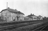 Ljusdals Stationshus och hotell . Ljusdals station togs i bruk15 oktober 1880.