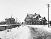 Bodens Stationshus och hotell. Stationen togs i bruk 1890.