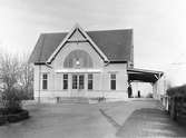 Lunds Västra .Stationen togs i bruk 1901.