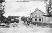 Lenna station under första världskriget.