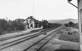 Statens Järnvägar, SJ B-lok .Lörstrands Järnvägsstation.Hållplats 1891.Station 1903.