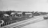 Stationen togs i bruk 1864.Moheda ligger vid Södra stambanan men trots detta så stannar inte ett enda persontåg i samhället.
