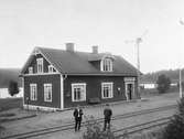 Stationen togs i bruk 1911.Stationsmästare P Bursell.