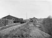 Munkedals nedre station, togs i bruk 1895.