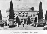 Kungabesök vid östra stationen. 1893 och 1895 invigdes Vikbolandsbanan med ändstation vid Östra Station.
