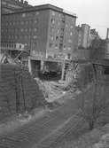 Bygget av den nya tunneln mellan Stockhokm Södra och Södermalm.