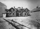 Provisoriskt stationshus från 1885