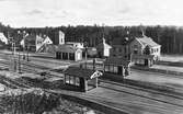 Nybyggda stationen Södertälje Södra.