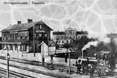 Stationen.
Ystad-Eslövs Järnväg, YEJ lok 