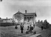 Äldsta stationshuset. Station anlagd 1880.