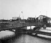 Järnvägsbron över Göta älv. Fällbar bro.