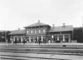 Ånge station öppnades 1878. Tvåvånings stationshus i trä . Stationen ombyggd 1929 första gången.