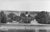 Namnet var tidigare ÄRILA. Stationen anlades 1895. Stationen utbyggdes 1934, då såväl spår som plattform förlängdes. Stationshuset ombyggdes och renoverades 1942, då väntsalen samt expeditionen utvidgades.