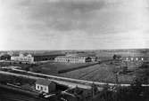 Vy över Centralverkstaden. Centralverkstaden byggdes vid 1900-talets början.