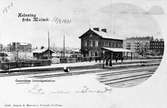 Stationen öppnad 1892, nedlagd 1992. Tvåvånings stationshus i tegel.