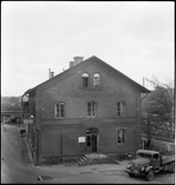 Järnvägsmuseets expeditionsbyggnad på Torsgatan.