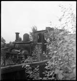 Trafikaktiebolaget Grängesberg - Oxelösunds Järnvägar, TGOJ B 8 tillverkat år 1876. Fotograferat i Eskilstuna.