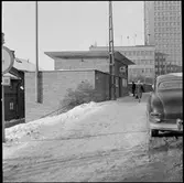 Järnvägsmuseums lokaler på Torsgatan, Stockholm.