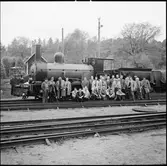 Engelsmän på besök i Tomteboda.