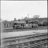 Engelsmän på besök i Tomteboda.