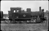 Södra Ölands Järnväg, SÖJ lok 6 på sin uppställningsplats i Borgholm.