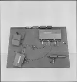 Modell över godsmagasin och transportlogistik.