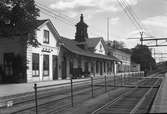 Stationen anlades 1862. Stationshuset har ombyggts flera gånger, sista gången 1922