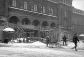 Rivning av puckeln, centralstationen