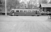 Rälsbuss. Stockholm Roslagens Järnvägar, SRJ motorvagn 3108.